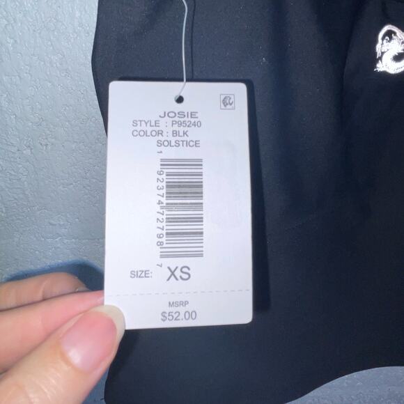 Natori Women's Solstice Meet & Greet Halter Tank Top black XS - Picture 7 of 9